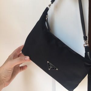 ❤️GENUINE PRADA❤️ MAKE ME AN OFFER ❤️ Black Nylon